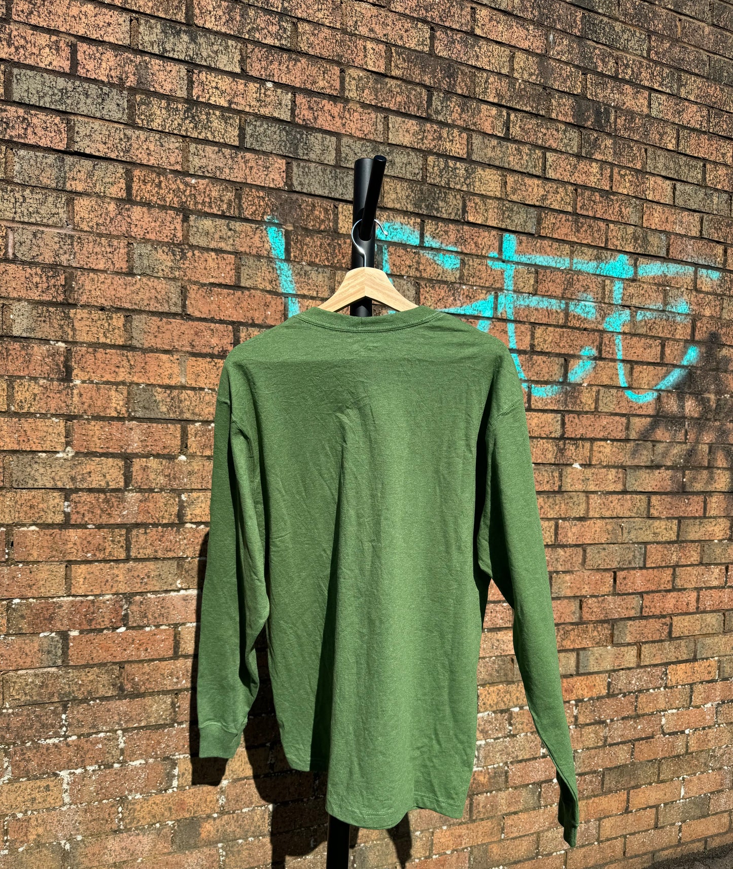 Vintage Carhartt Green Long Sleeve - Medium