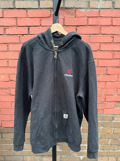 Vintage Carhartt L3Harris Zip Hoodie - XL