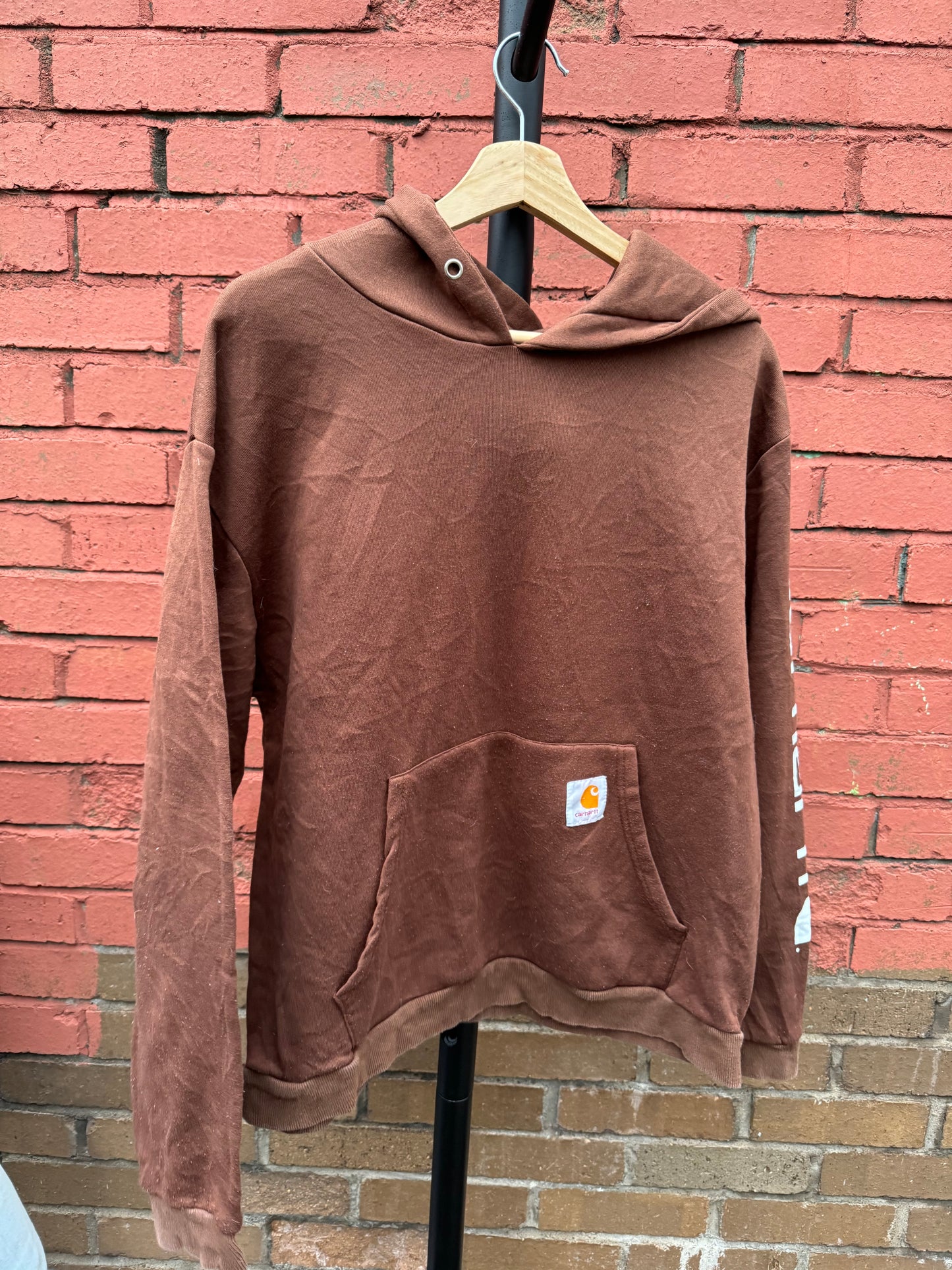 Carhartt WIP Brown Hoodie - Small