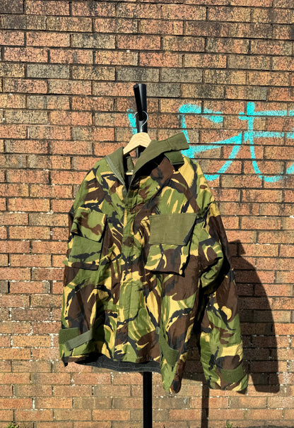 Vintage Army Surplus Camouflage Jacket - Large