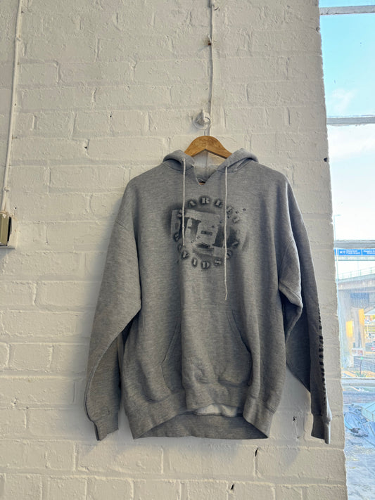 Vintage Grey Harley Davidson Hoodie