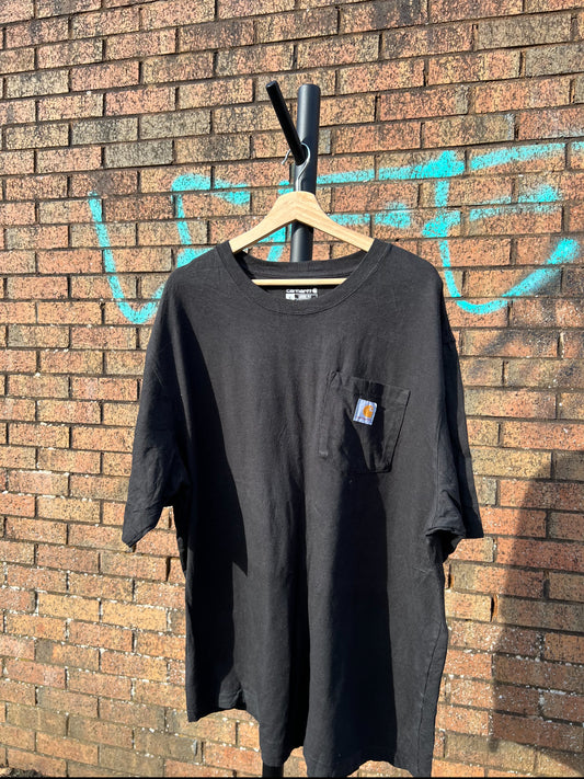 Vintage Black Carhartt T-shirt - XL