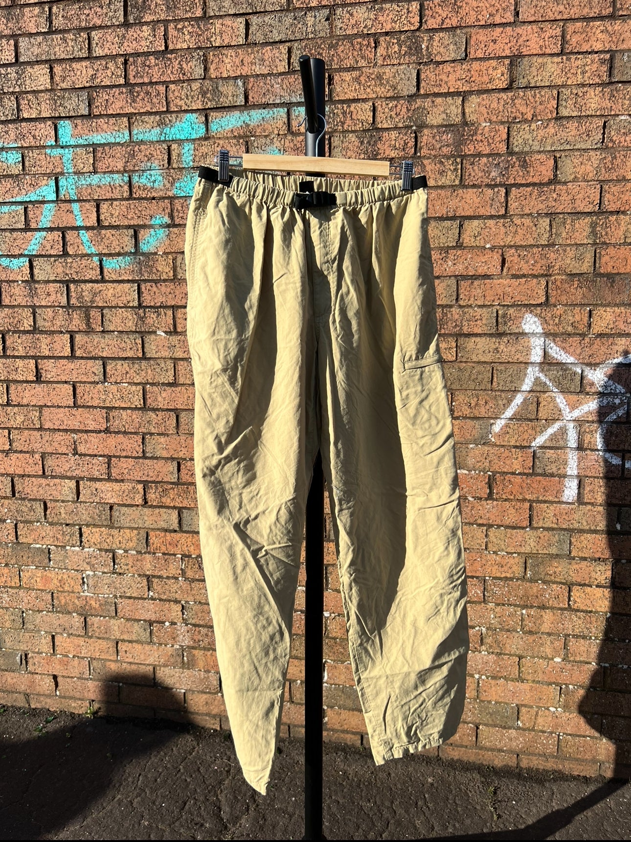 Vintage Cream Patagonia trail trousers