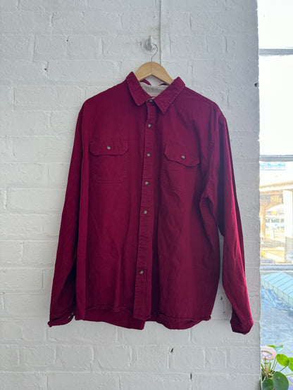 Vintage Wrangler Red Shirt XL