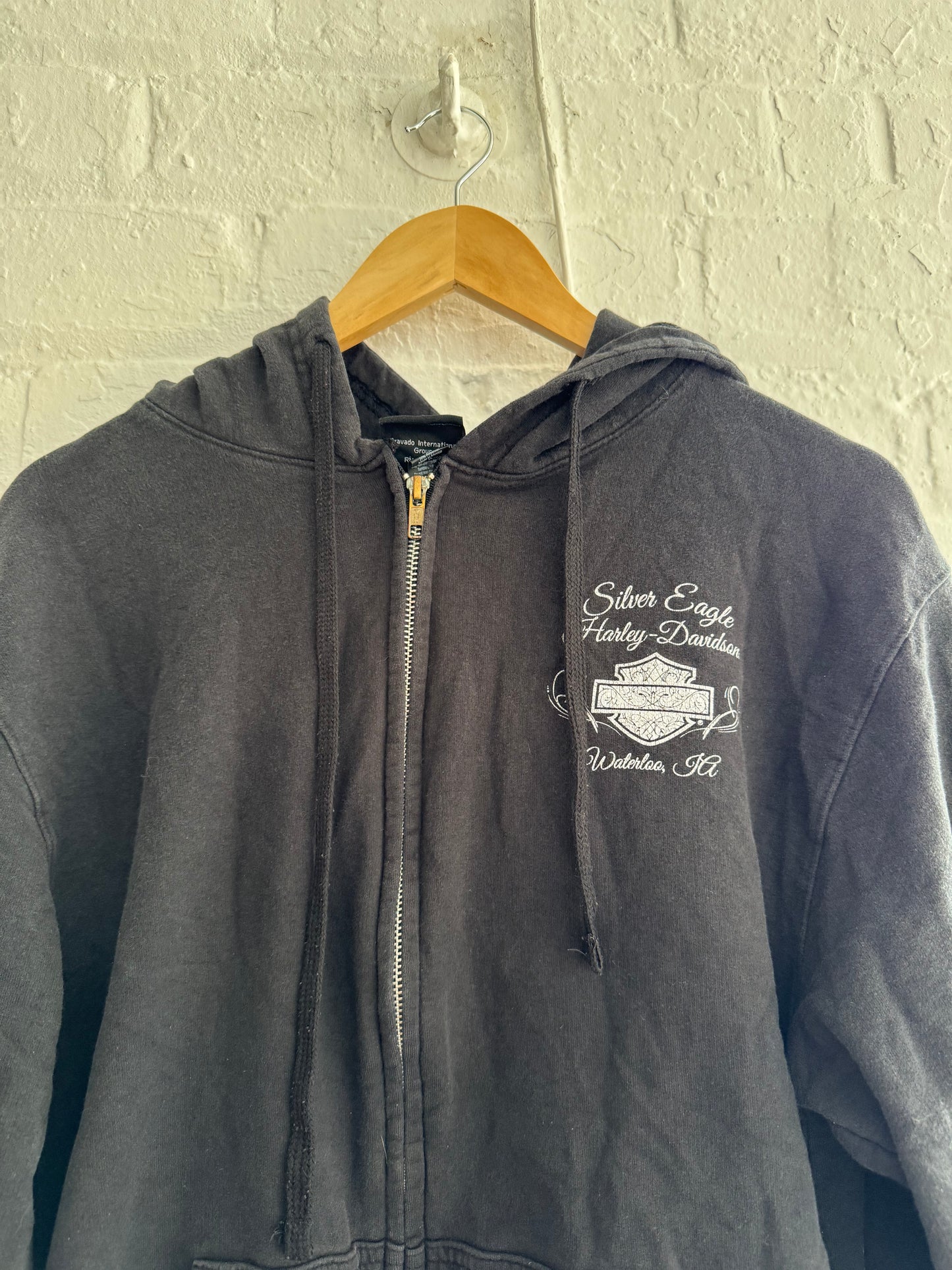 Vintage Harley Davidson Hoodie - Medium