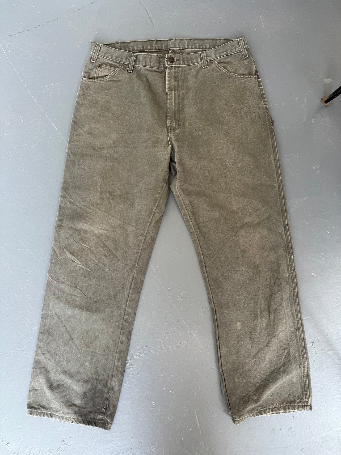 Y2K Dickies Green Cargo Trousers