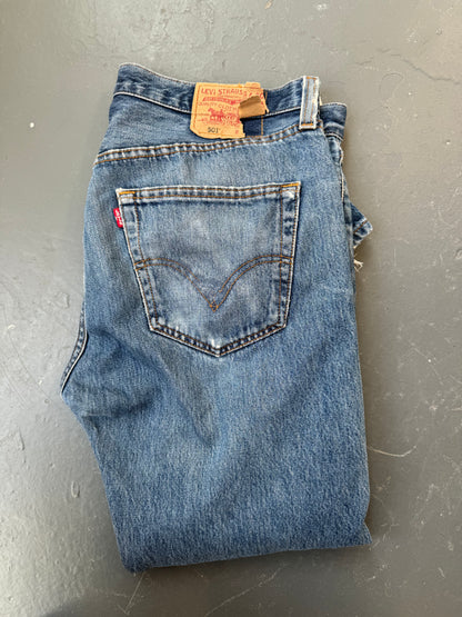 Vintage Levis blue 501 jeans - 36”