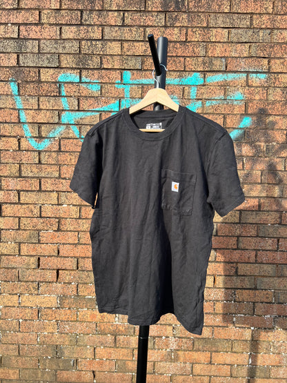 Vintage Carhartt Black T-shirt - Medium